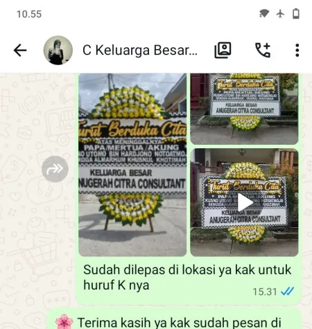 Pengiriman Papan Bunga Duka Masjid Agung Banjarmasin