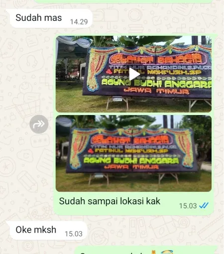 Pengiriman Papan Bunga Masjid Agung Banjarmasin