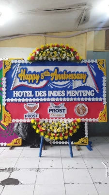 Papan Bunga di Masjid Agung Banjarmasin